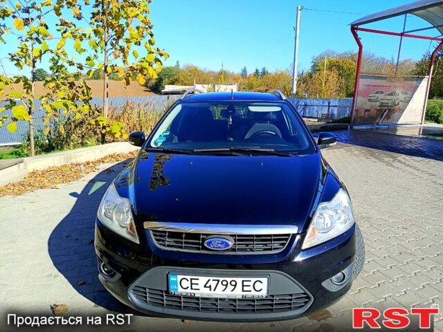 Форд Фокус 2008 у Кельменцах на Automoto.ua Чорний Форд Фокус, об'ємом двигуна 1.6 л та пробігом 208 тис. км за 5800 $, фото 1 на Automoto.ua