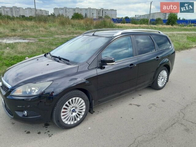 Черный Форд Фокус, объемом двигателя 2 л и пробегом 246 тыс. км за 6200 $, фото 1 на Automoto.ua