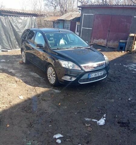 Чорний Форд Фокус, об'ємом двигуна 2 л та пробігом 252 тис. км за 4600 $, фото 1 на Automoto.ua