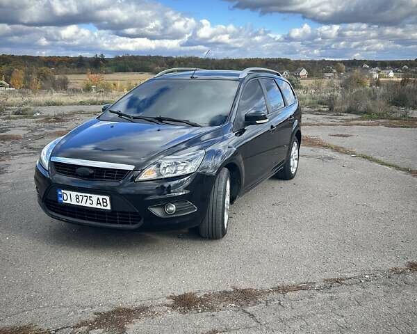 Черный Форд Фокус, объемом двигателя 1.6 л и пробегом 355 тыс. км за 4600 $, фото 1 на Automoto.ua