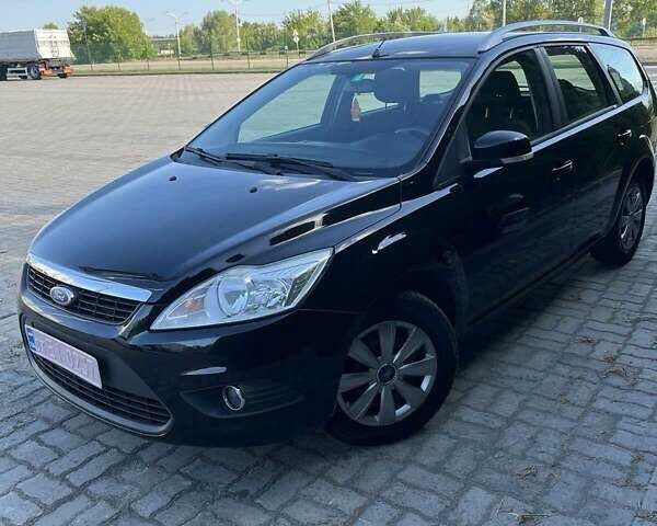 Черный Форд Фокус, объемом двигателя 1.8 л и пробегом 152 тыс. км за 6500 $, фото 1 на Automoto.ua