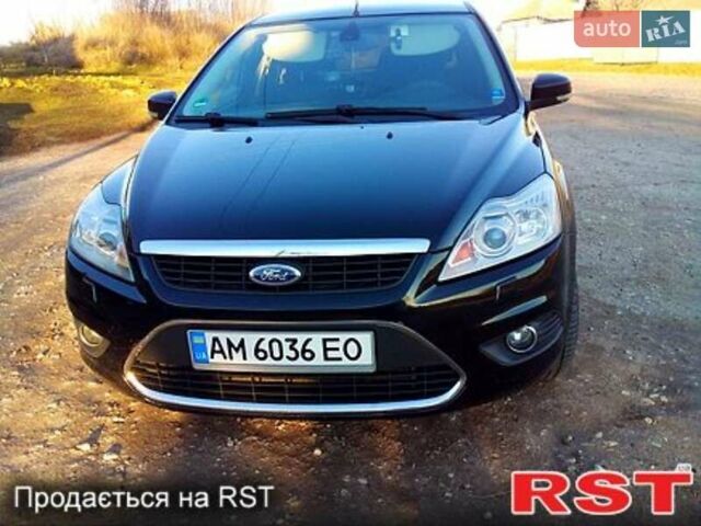 Черный Форд Фокус, объемом двигателя 2 л и пробегом 240 тыс. км за 5700 $, фото 1 на Automoto.ua
