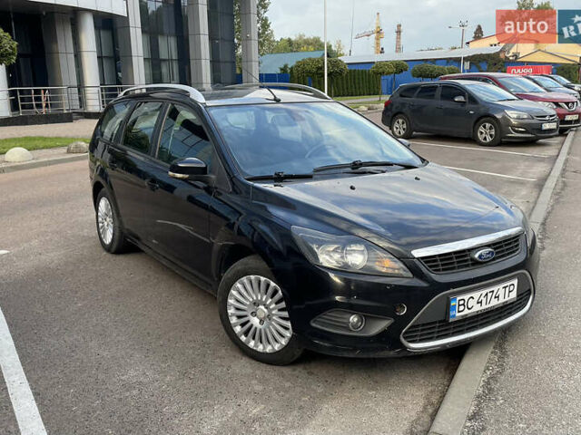 Черный Форд Фокус, объемом двигателя 1.6 л и пробегом 260 тыс. км за 5400 $, фото 1 на Automoto.ua