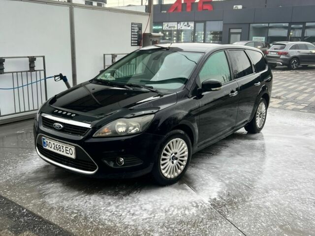 Черный Форд Фокус, объемом двигателя 1.6 л и пробегом 235 тыс. км за 5200 $, фото 1 на Automoto.ua