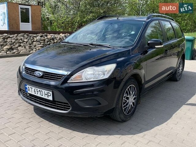 Черный Форд Фокус, объемом двигателя 1.6 л и пробегом 324 тыс. км за 4300 $, фото 1 на Automoto.ua