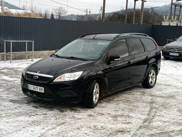 Черный Форд Фокус, объемом двигателя 1.6 л и пробегом 282 тыс. км за 4000 $, фото 1 на Automoto.ua