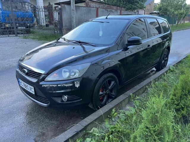 Черный Форд Фокус, объемом двигателя 1.6 л и пробегом 120 тыс. км за 5500 $, фото 1 на Automoto.ua