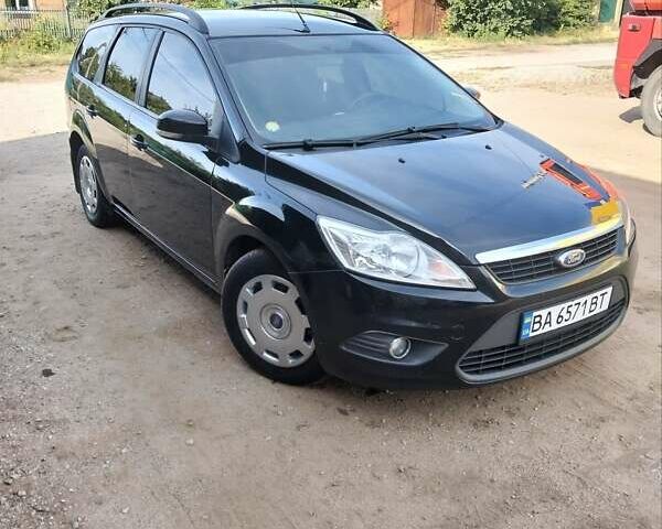 Форд Фокус 2009 в Кропивницком (Кировограде) на Automoto.ua Черный Форд Фокус, объемом двигателя 1.6 л и пробегом 260 тыс. км за 6300 $, фото 1 на Automoto.ua