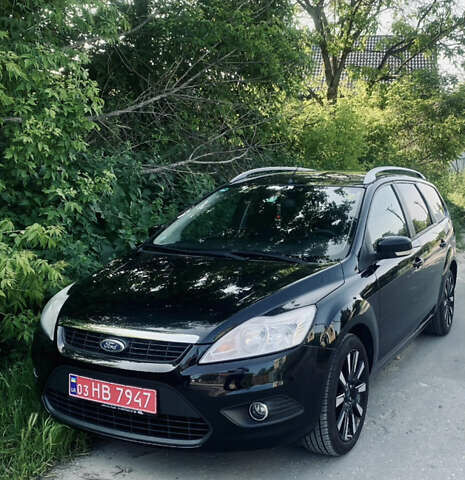 Черный Форд Фокус, объемом двигателя 1.6 л и пробегом 222 тыс. км за 6100 $, фото 1 на Automoto.ua