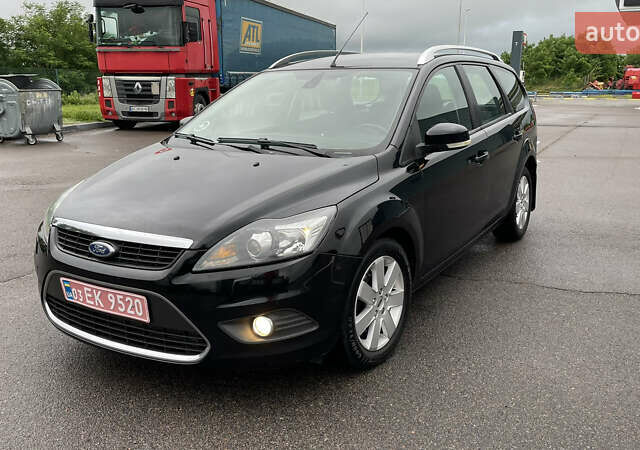 Черный Форд Фокус, объемом двигателя 2.01 л и пробегом 217 тыс. км за 6300 $, фото 1 на Automoto.ua