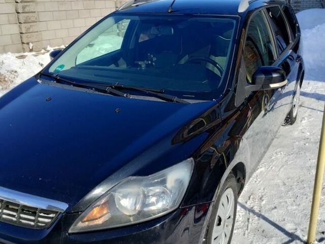 Черный Форд Фокус, объемом двигателя 1.6 л и пробегом 272 тыс. км за 5500 $, фото 1 на Automoto.ua