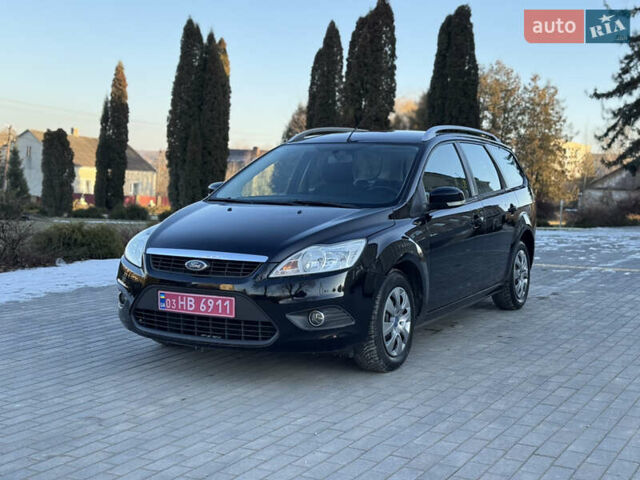 Черный Форд Фокус, объемом двигателя 1.6 л и пробегом 239 тыс. км за 5500 $, фото 1 на Automoto.ua