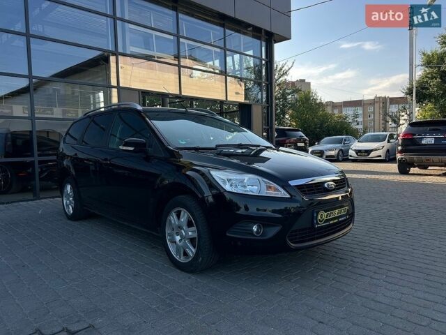 Черный Форд Фокус, объемом двигателя 1.6 л и пробегом 174 тыс. км за 5800 $, фото 1 на Automoto.ua