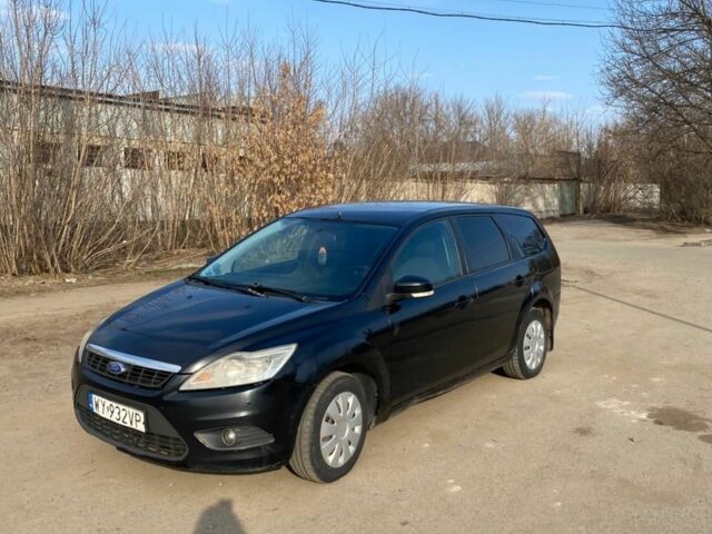 Черный Форд Фокус, объемом двигателя 1.6 л и пробегом 390 тыс. км за 2850 $, фото 1 на Automoto.ua