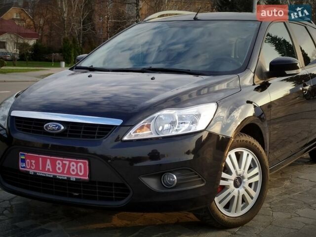 Черный Форд Фокус, объемом двигателя 1.6 л и пробегом 215 тыс. км за 6200 $, фото 1 на Automoto.ua