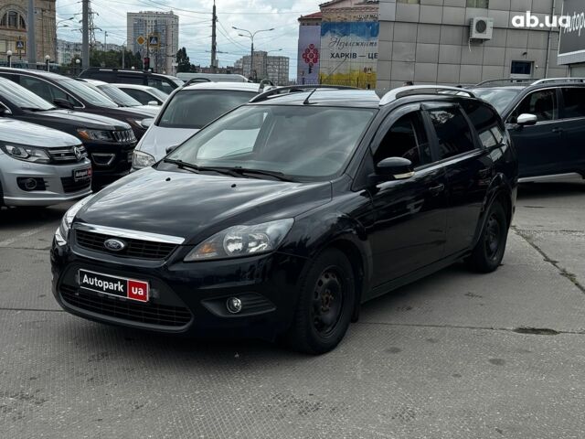 Черный Форд Фокус, объемом двигателя 1.6 л и пробегом 257 тыс. км за 5690 $, фото 1 на Automoto.ua