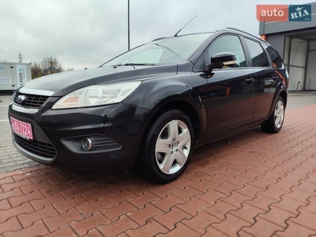 Черный Форд Фокус, объемом двигателя 1.6 л и пробегом 184 тыс. км за 6300 $, фото 1 на Automoto.ua