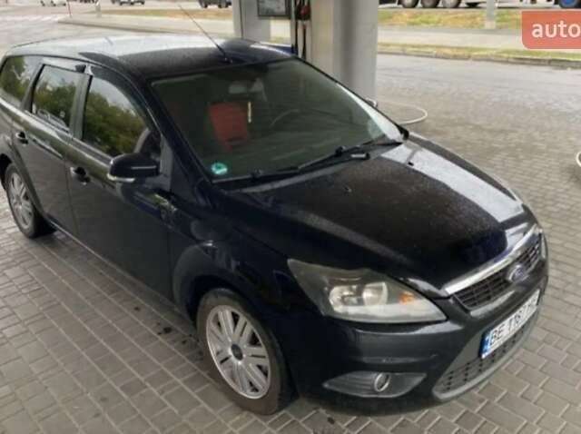 Черный Форд Фокус, объемом двигателя 1.6 л и пробегом 245 тыс. км за 6000 $, фото 1 на Automoto.ua