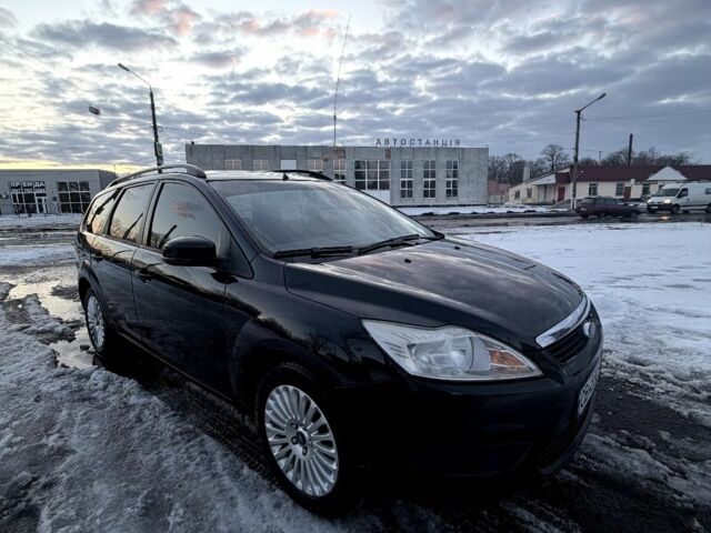 Черный Форд Фокус, объемом двигателя 1.6 л и пробегом 293 тыс. км за 5200 $, фото 1 на Automoto.ua