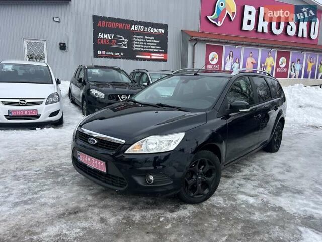 Черный Форд Фокус, объемом двигателя 1.6 л и пробегом 220 тыс. км за 6400 $, фото 1 на Automoto.ua