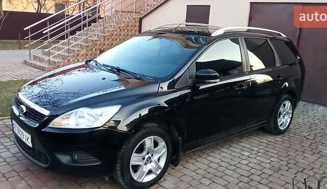 Черный Форд Фокус, объемом двигателя 1.56 л и пробегом 272 тыс. км за 4850 $, фото 1 на Automoto.ua
