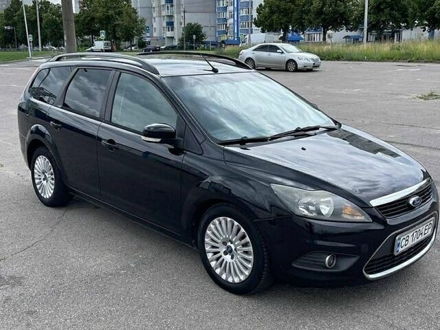 Черный Форд Фокус, объемом двигателя 2 л и пробегом 281 тыс. км за 5200 $, фото 1 на Automoto.ua