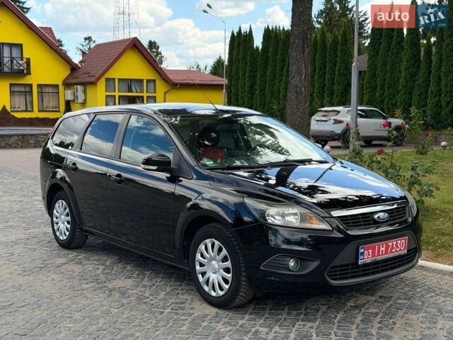 Черный Форд Фокус, объемом двигателя 1.6 л и пробегом 192 тыс. км за 6100 $, фото 1 на Automoto.ua