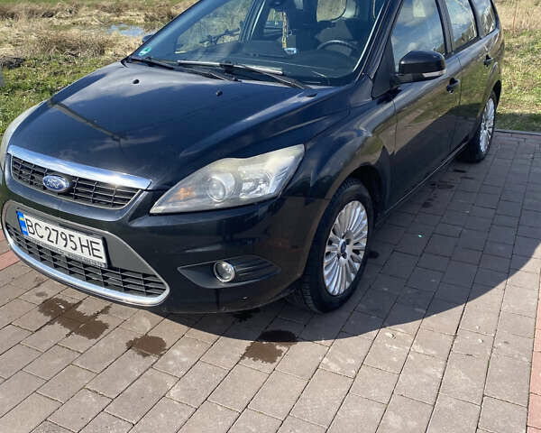 Черный Форд Фокус, объемом двигателя 1.6 л и пробегом 232 тыс. км за 5200 $, фото 1 на Automoto.ua