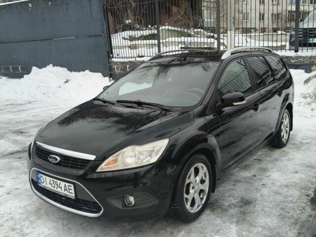 Черный Форд Фокус, объемом двигателя 1.6 л и пробегом 294 тыс. км за 6000 $, фото 1 на Automoto.ua