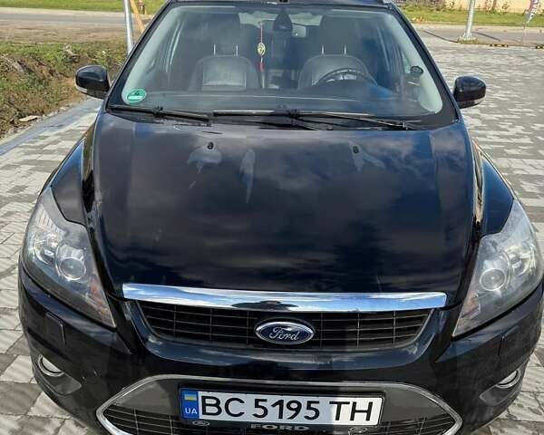 Черный Форд Фокус, объемом двигателя 1.6 л и пробегом 250 тыс. км за 7000 $, фото 1 на Automoto.ua