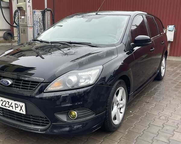 Черный Форд Фокус, объемом двигателя 1.6 л и пробегом 307 тыс. км за 5300 $, фото 1 на Automoto.ua