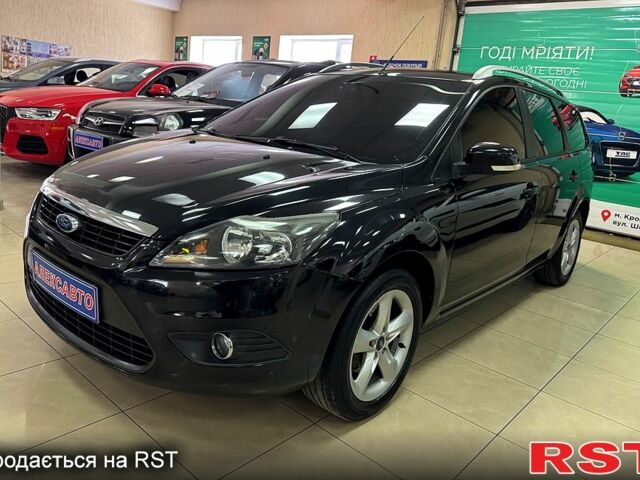 Черный Форд Фокус, объемом двигателя 1.6 л и пробегом 192 тыс. км за 5700 $, фото 1 на Automoto.ua