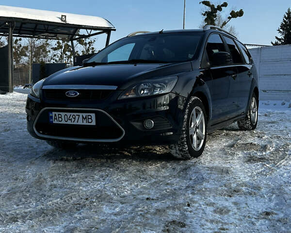 Черный Форд Фокус, объемом двигателя 2 л и пробегом 255 тыс. км за 6800 $, фото 1 на Automoto.ua