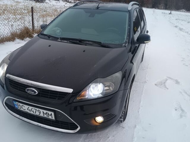 Черный Форд Фокус, объемом двигателя 1.6 л и пробегом 280 тыс. км за 4400 $, фото 1 на Automoto.ua