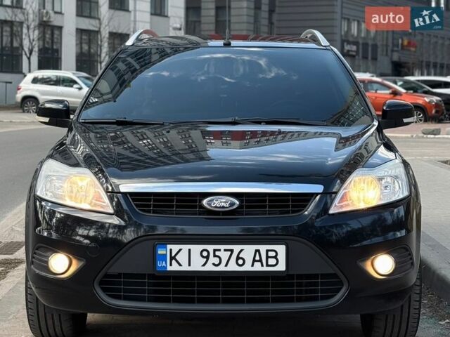 Черный Форд Фокус, объемом двигателя 1.6 л и пробегом 270 тыс. км за 5700 $, фото 1 на Automoto.ua