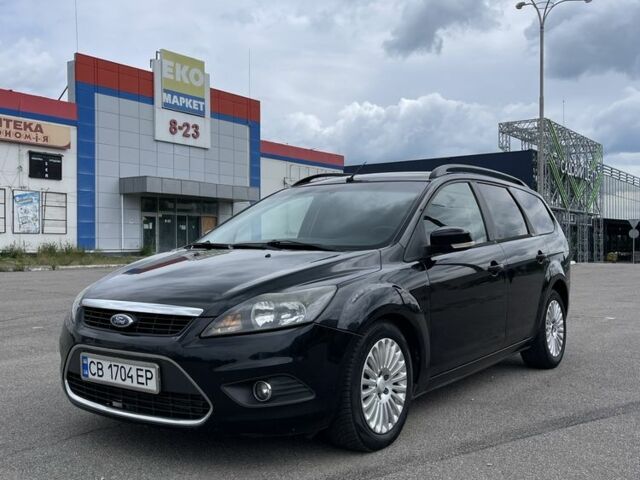 Черный Форд Фокус, объемом двигателя 2 л и пробегом 271 тыс. км за 5600 $, фото 1 на Automoto.ua