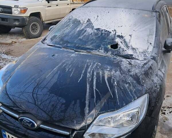 Черный Форд Фокус, объемом двигателя 1.6 л и пробегом 185 тыс. км за 5000 $, фото 1 на Automoto.ua