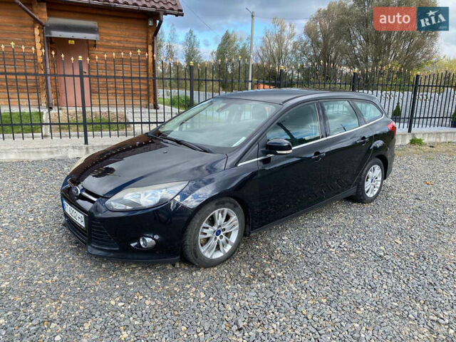 Черный Форд Фокус, объемом двигателя 2 л и пробегом 210 тыс. км за 7600 $, фото 1 на Automoto.ua