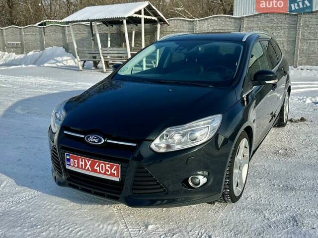 Черный Форд Фокус, объемом двигателя 1.6 л и пробегом 213 тыс. км за 7350 $, фото 1 на Automoto.ua