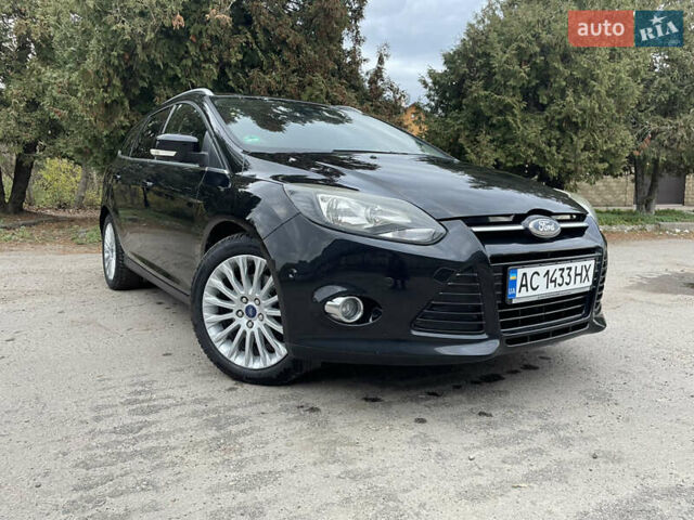 Черный Форд Фокус, объемом двигателя 1.6 л и пробегом 222 тыс. км за 8499 $, фото 1 на Automoto.ua