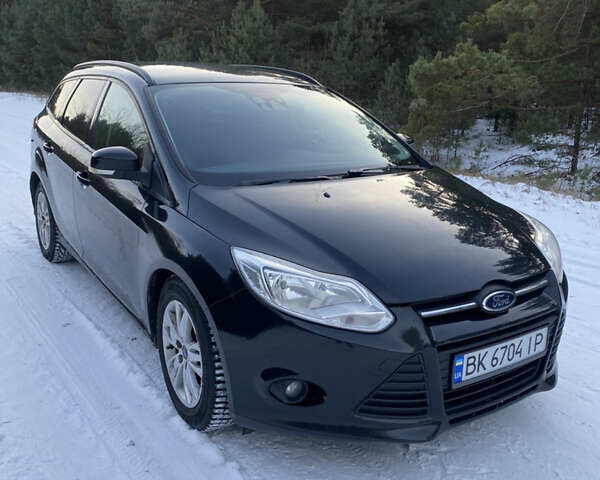 Черный Форд Фокус, объемом двигателя 1.6 л и пробегом 280 тыс. км за 6500 $, фото 1 на Automoto.ua