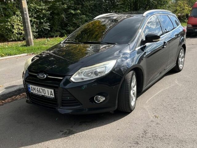 Черный Форд Фокус, объемом двигателя 1.6 л и пробегом 263 тыс. км за 8200 $, фото 1 на Automoto.ua
