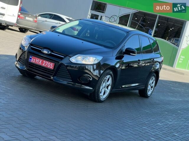 Черный Форд Фокус, объемом двигателя 1.6 л и пробегом 182 тыс. км за 7450 $, фото 1 на Automoto.ua
