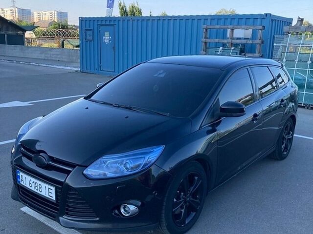 Чорний Форд Фокус, об'ємом двигуна 2 л та пробігом 266 тис. км за 6900 $, фото 1 на Automoto.ua
