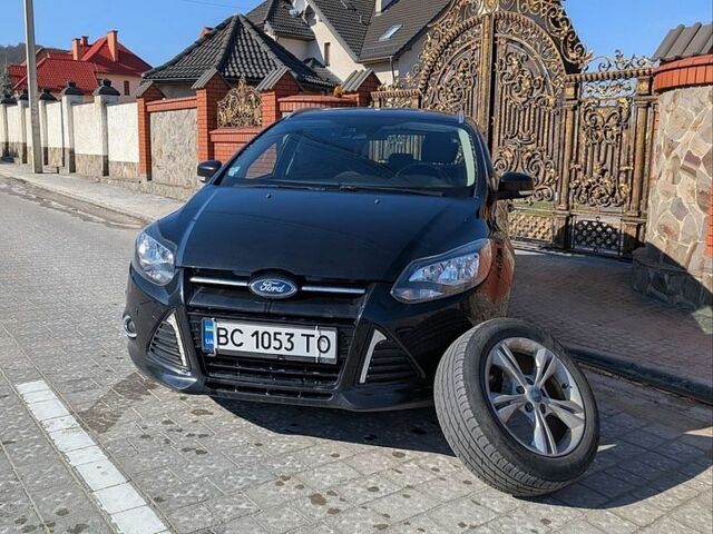 Черный Форд Фокус, объемом двигателя 1.6 л и пробегом 228 тыс. км за 7700 $, фото 1 на Automoto.ua