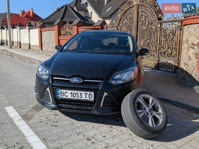 Черный Форд Фокус, объемом двигателя 1.6 л и пробегом 228 тыс. км за 7700 $, фото 1 на Automoto.ua