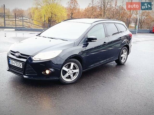 Черный Форд Фокус, объемом двигателя 2 л и пробегом 214 тыс. км за 7600 $, фото 1 на Automoto.ua