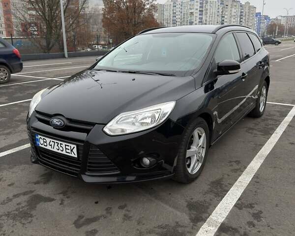 Черный Форд Фокус, объемом двигателя 2 л и пробегом 215 тыс. км за 7700 $, фото 1 на Automoto.ua