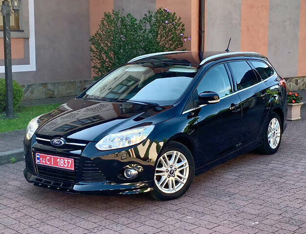 Форд Фокус 2013 у Стрые на Automoto.ua Чорний Форд Фокус, об'ємом двигуна 1.6 л та пробігом 219 тис. км за 9950 $, фото 1 на Automoto.ua