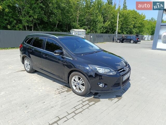 Черный Форд Фокус, объемом двигателя 1.6 л и пробегом 225 тыс. км за 7800 $, фото 1 на Automoto.ua